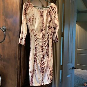NWT!! Animal printed fitted dress